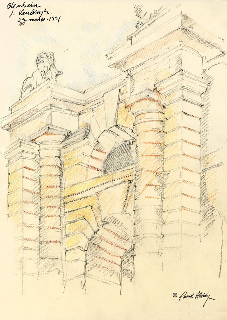 #danielvillalobos #architecture #sketchbook #skechtravel #blenheim (2)