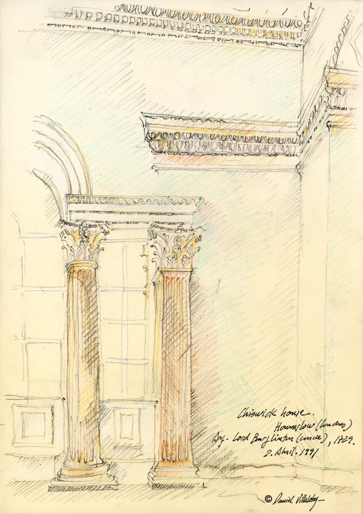 #danielvillalobos #architecture #sketchbook #skechtravel #chiswickhouse