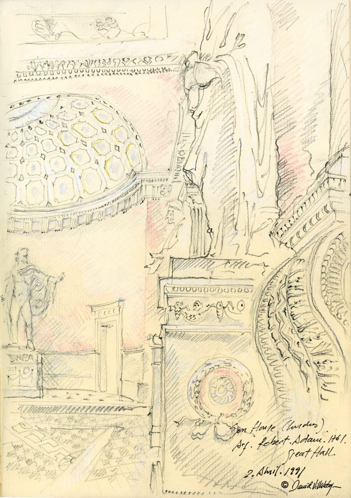 #danielvillalobos #architecture #sketchbook #skechtravel #robertadam (2)