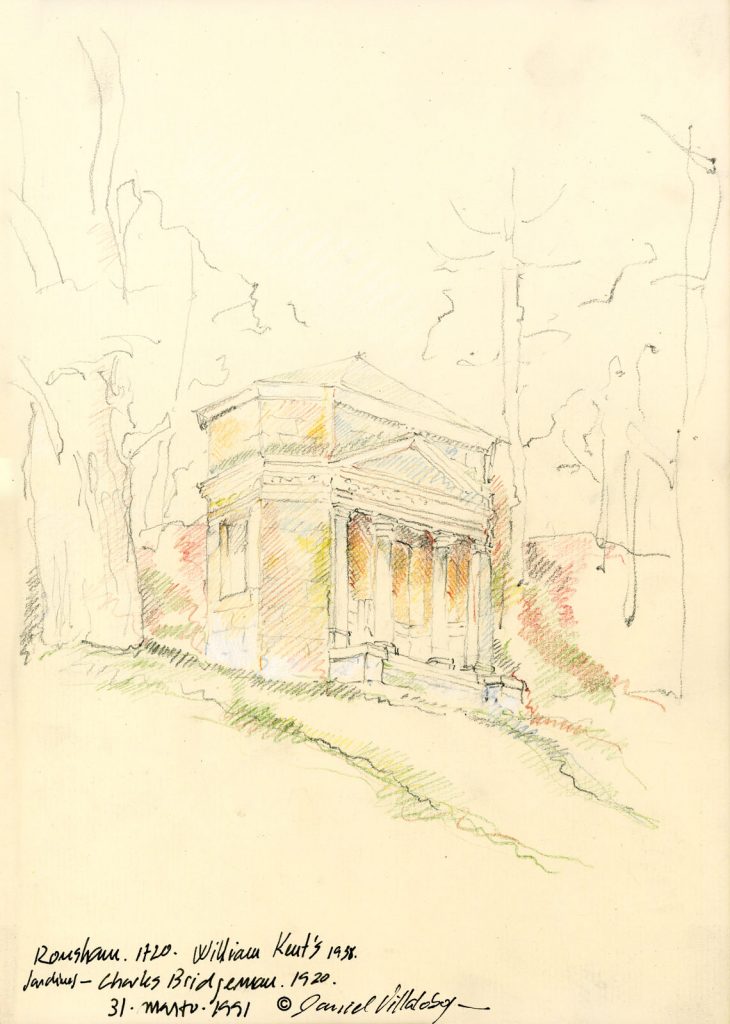 #danielvillalobos #architecture #sketchbook #skechtravel #roushamgardens