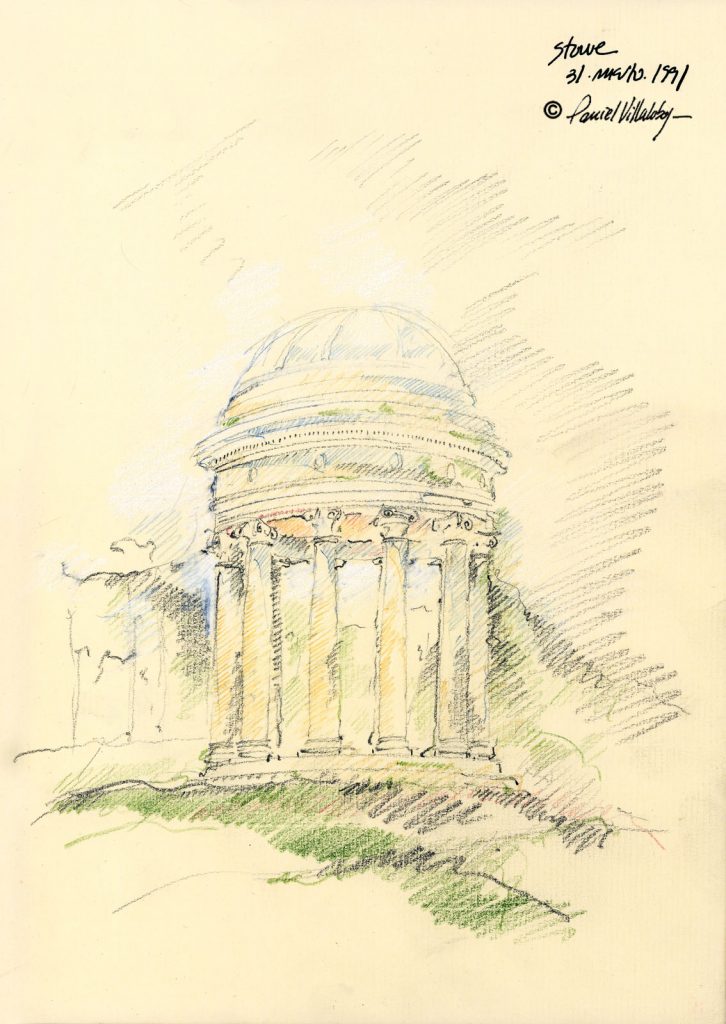 #danielvillalobos #architecture #sketchbook #skechtravel #stowegardens (3)