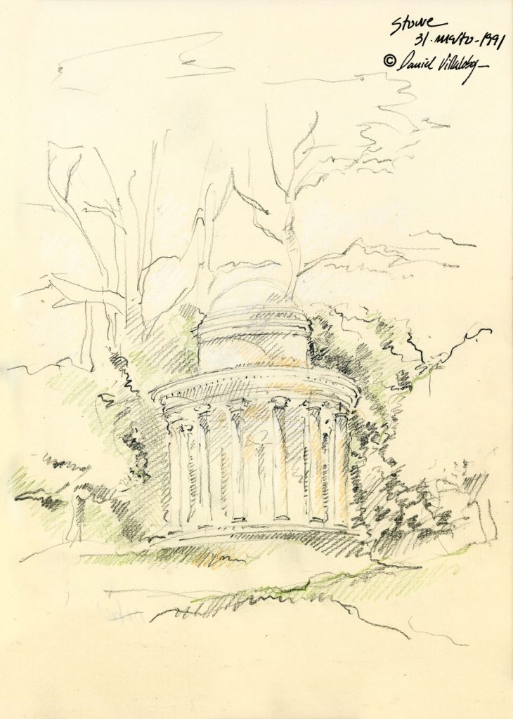 #danielvillalobos #architecture #sketchbook #skechtravel #stowegardens (4)