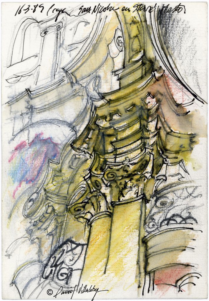 #danielvillalobos #sketch #sketchbook #plague #dientzenhofer