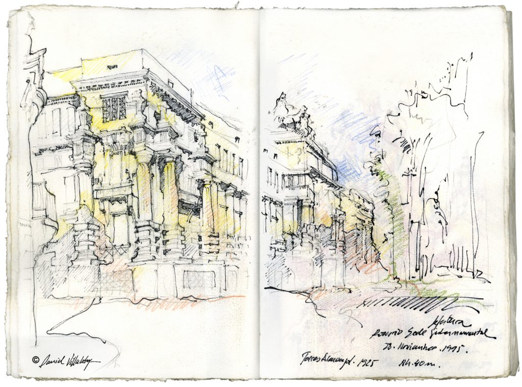 #danielvillalobos #sketch #sketchbook #skechtravel #argentina #rosario #armengol