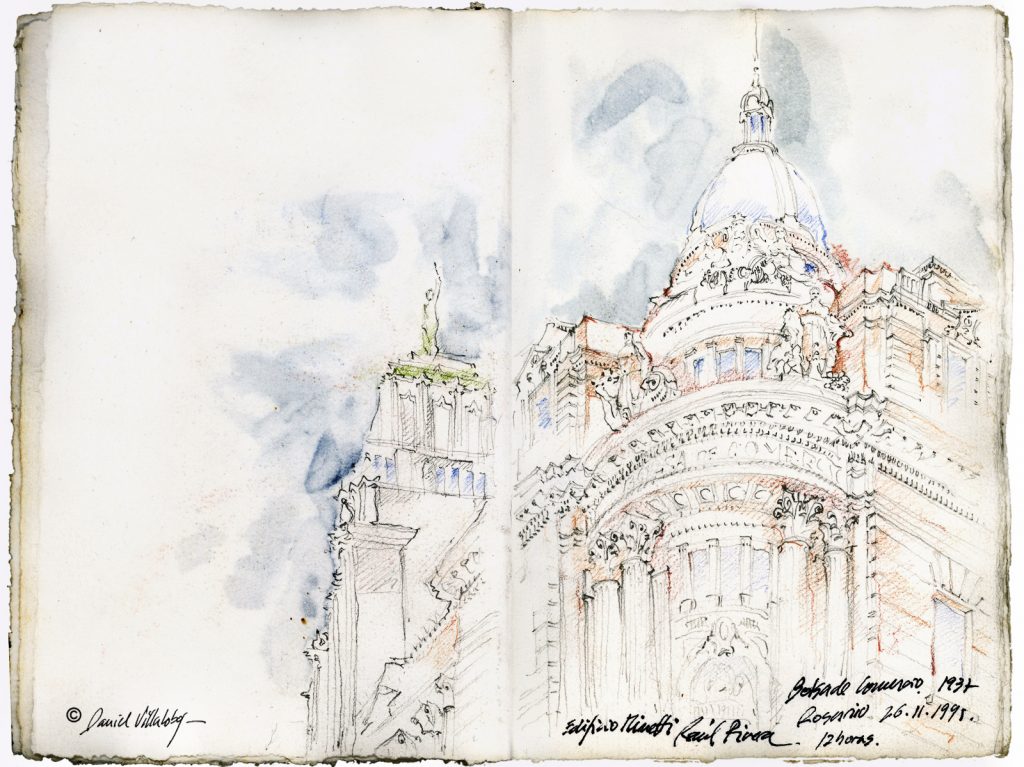 #danielvillalobos #sketch #sketchbook #skechtravel #argentina #rosario #bolsa