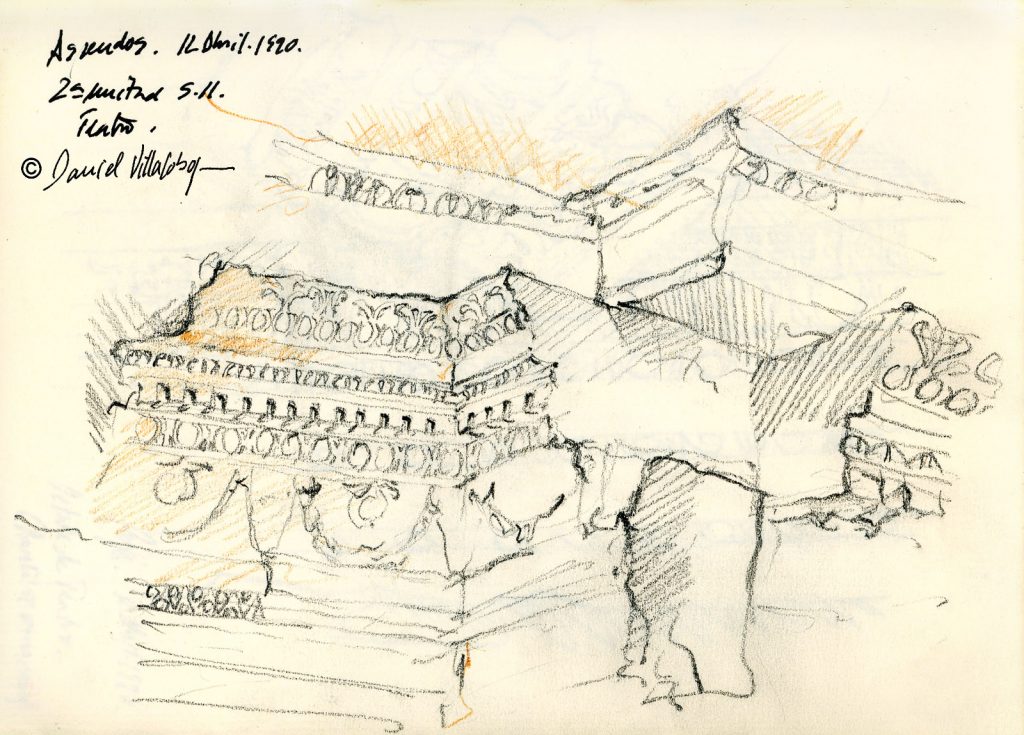 #danielvillalobos #sketch #sketchbook #skechtravel #aspendostheater (2)