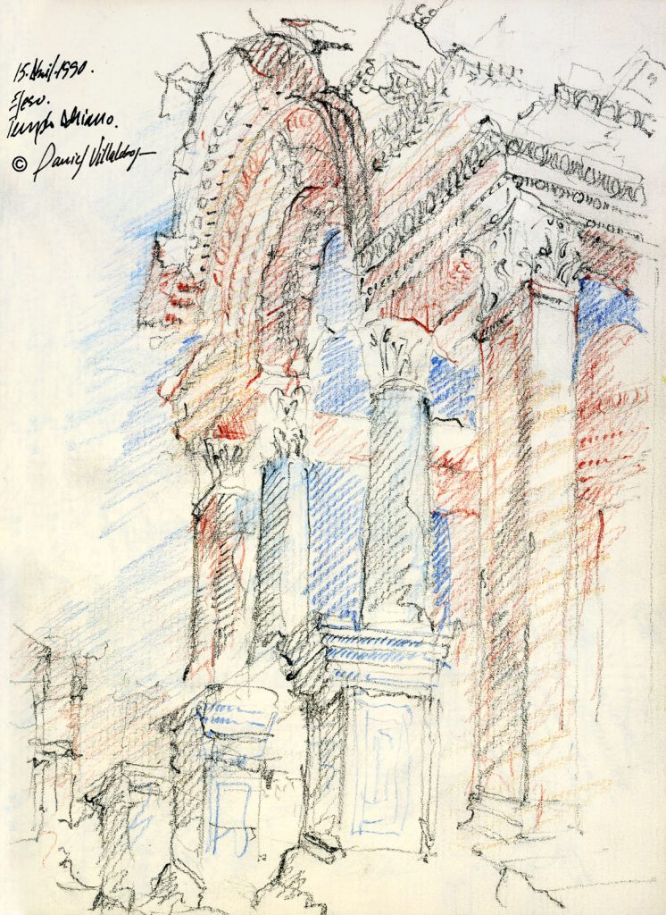 #danielvillalobos #sketch #sketchbook #skechtravel #efeso #adrianotemple