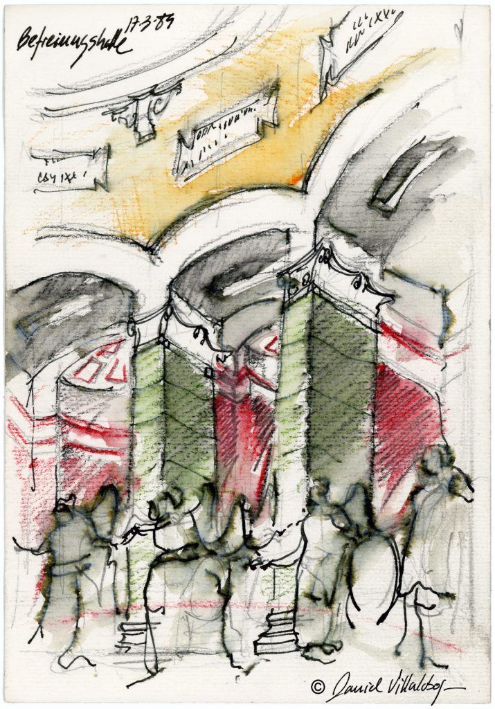 #danielvillalobos #sketch #sketchbook #skechtravel #germany #befreiungshalle