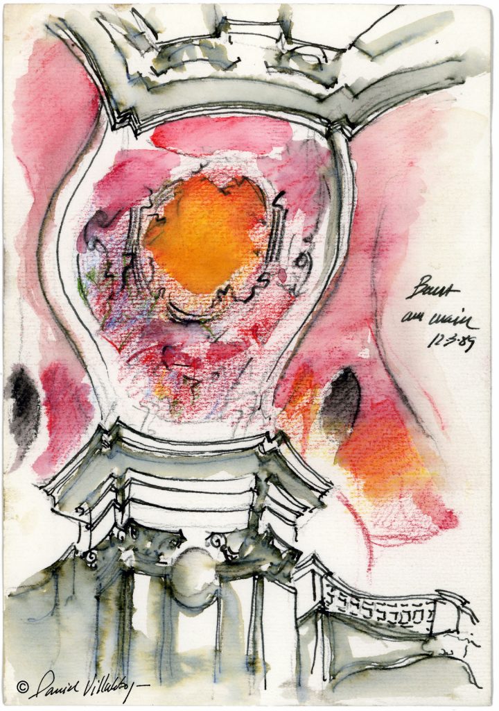 #danielvillalobos #sketch #sketchbook #skechtravel #germany #dientzenhofer