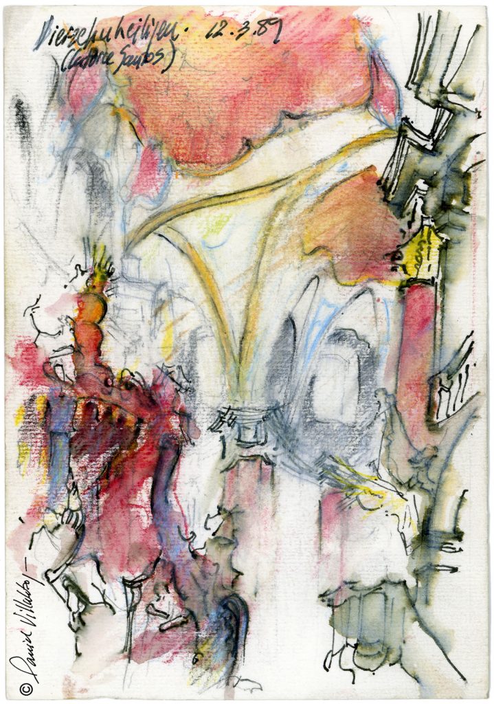 #danielvillalobos #sketch #sketchbook #skechtravel #germany #vierzehnheiligen