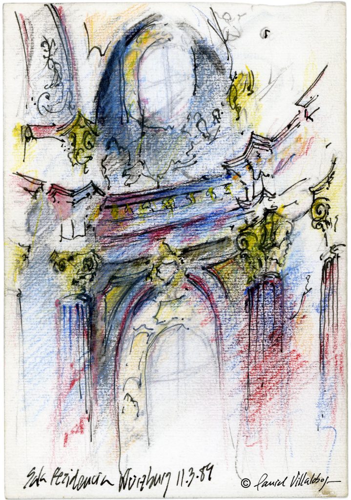 #danielvillalobos #sketch #sketchbook #skechtravel #germany #würzburg