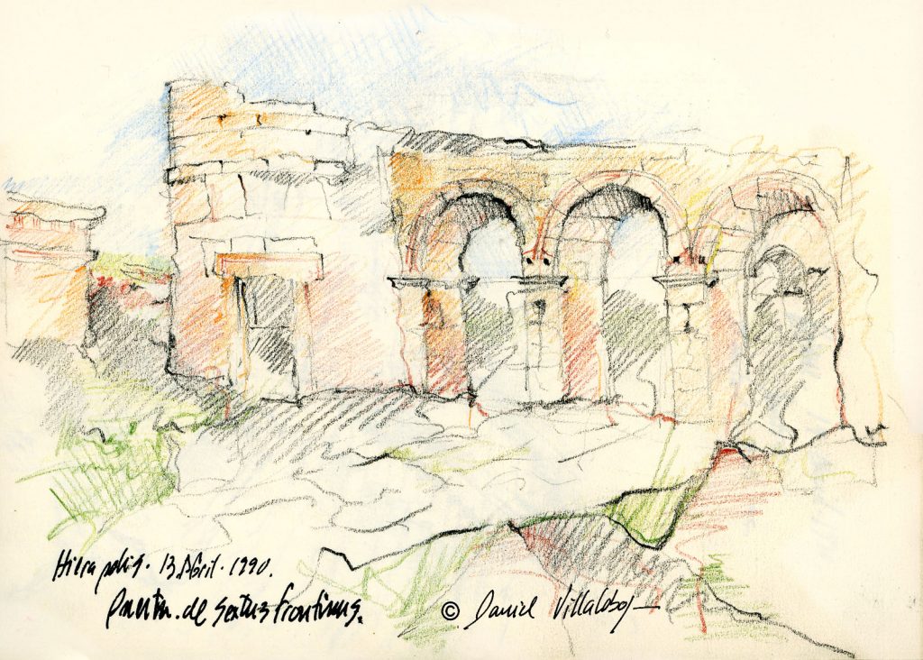 #danielvillalobos #sketch #sketchbook #skechtravel #hierapolis (2)