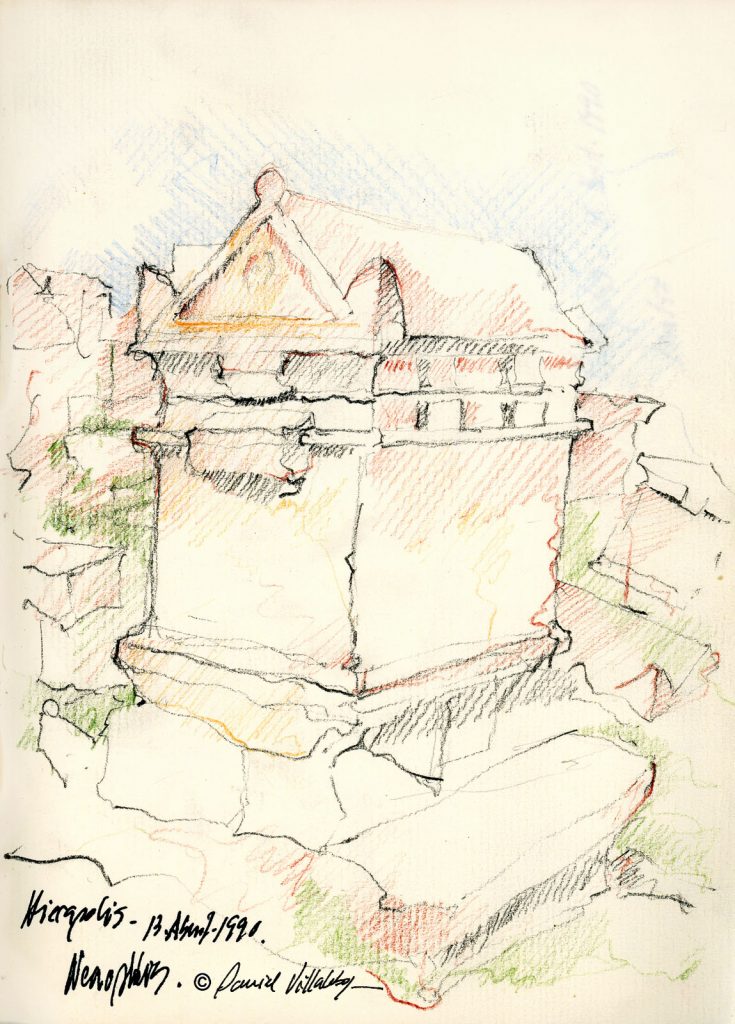 #danielvillalobos #sketch #sketchbook #skechtravel #hierapolis