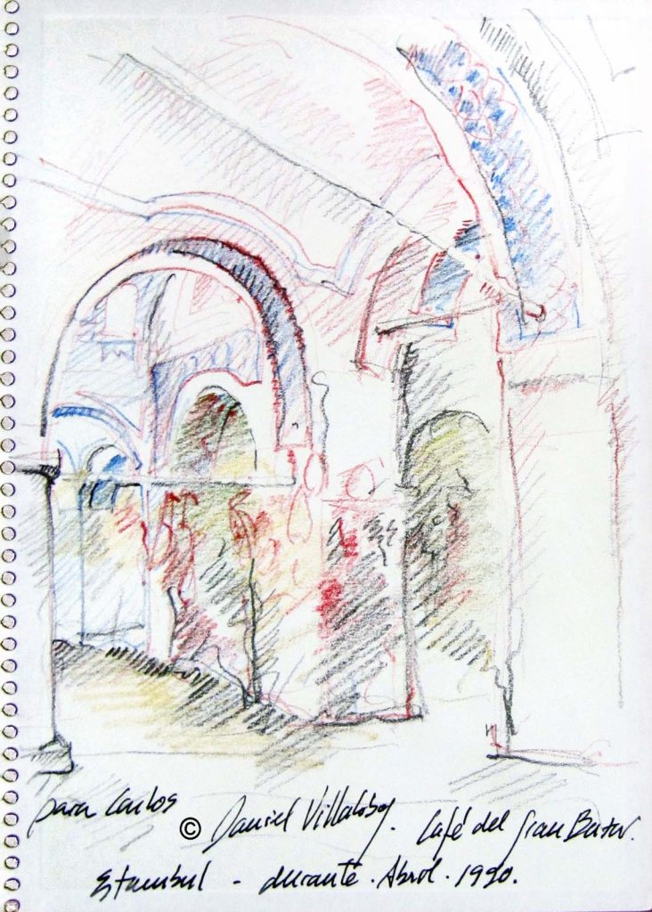 #danielvillalobos #sketch #sketchbook #skechtravel #istanbul #bigbazaar (2)