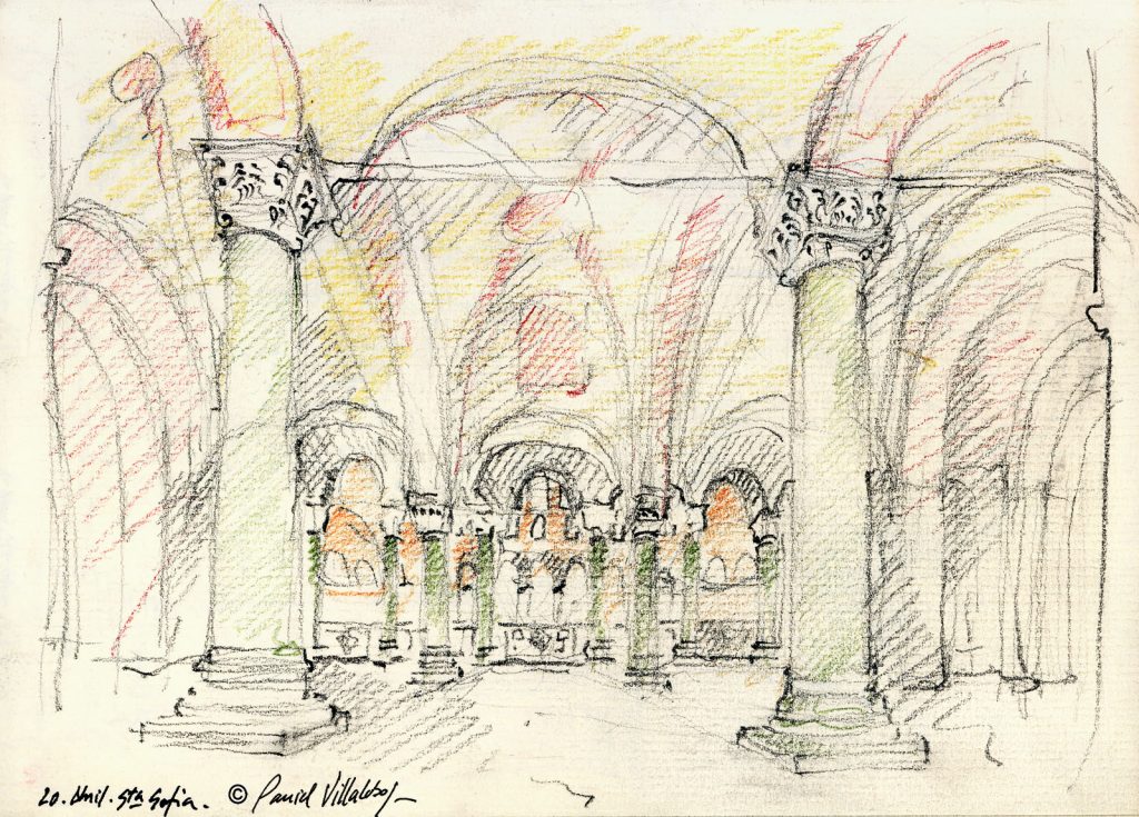 #danielvillalobos #sketch #sketchbook #skechtravel #istanbul #santasofia (6)