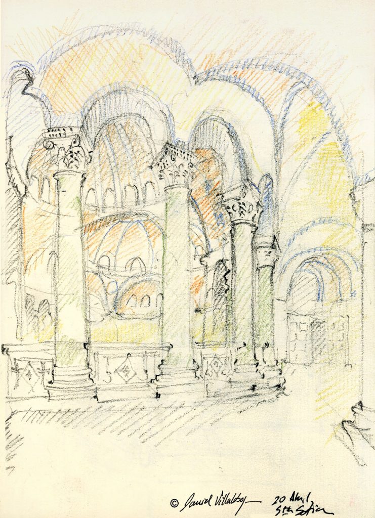 #danielvillalobos #sketch #sketchbook #skechtravel #istanbul #santasofia