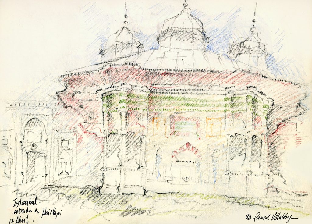 #danielvillalobos #sketch #sketchbook #skechtravel #istanbul #topkapi