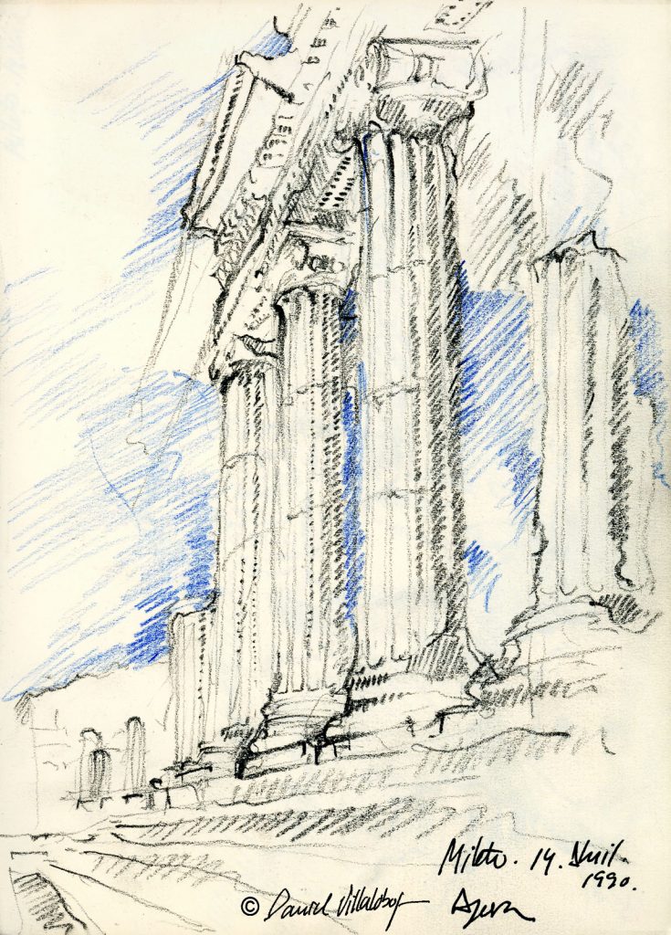 #danielvillalobos #sketch #sketchbook #skechtravel #mileto #agora