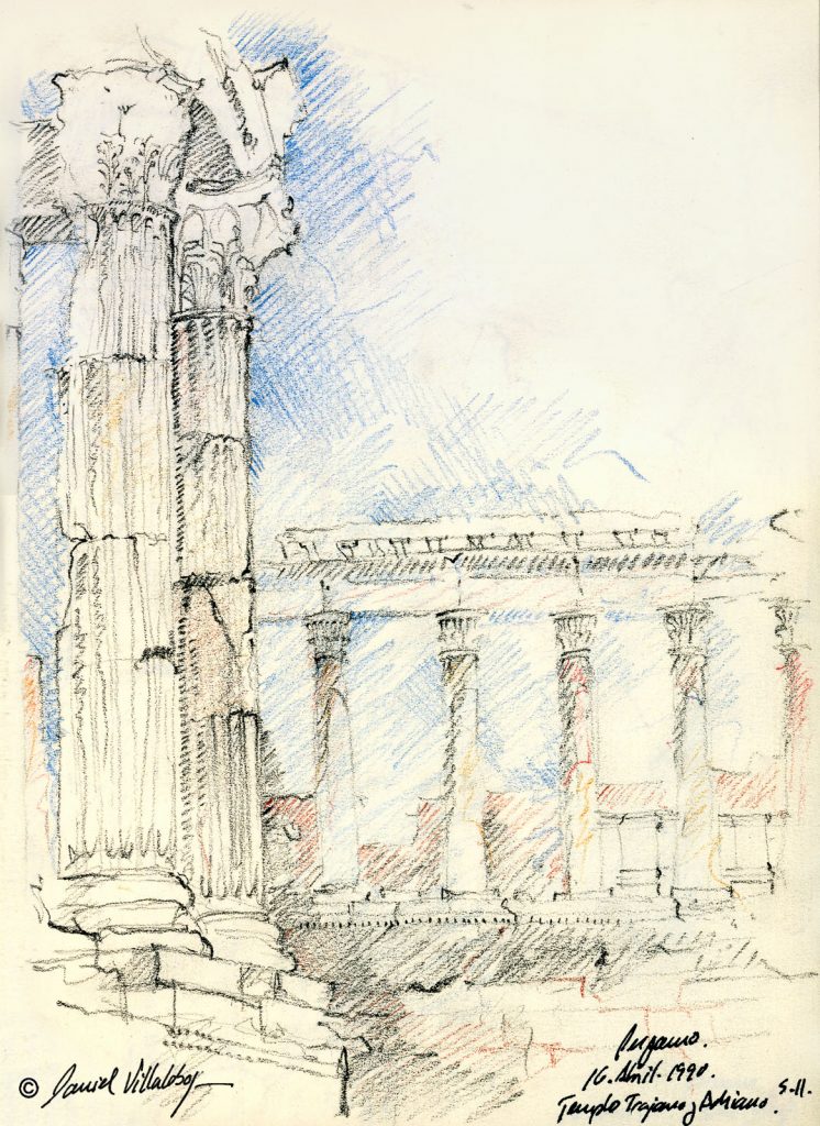 #danielvillalobos #sketch #sketchbook #skechtravel #pergamon