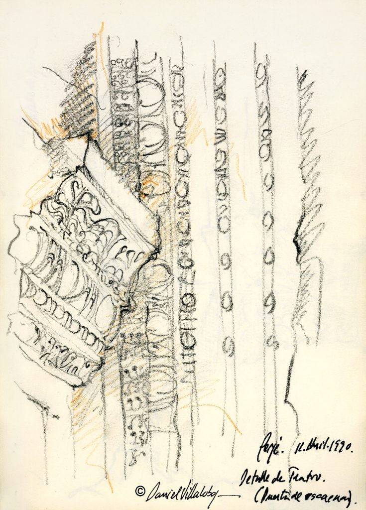 #danielvillalobos #sketch #sketchbook #skechtravel #pergetheater