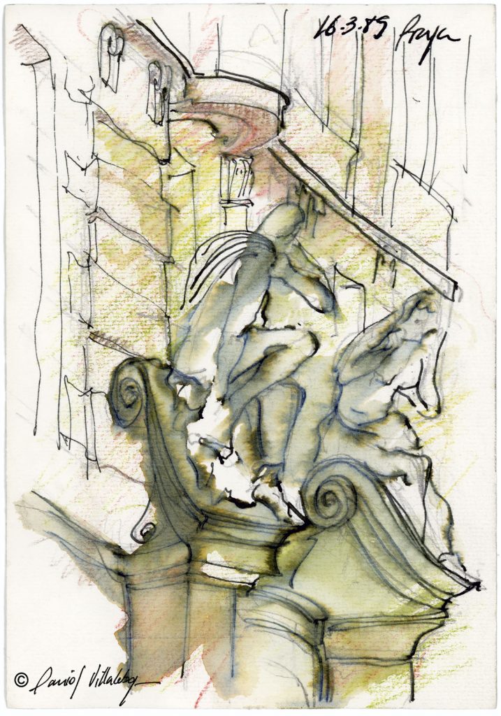 #danielvillalobos #sketch #sketchbook #skechtravel #plague #atlantes