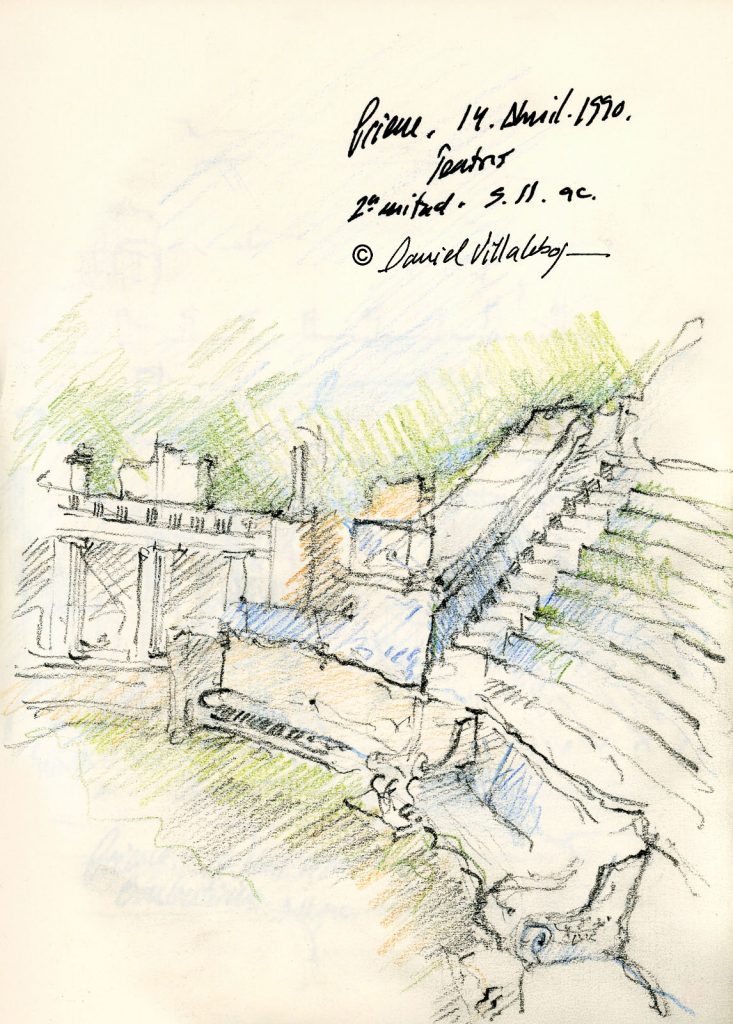 #danielvillalobos #sketch #sketchbook #skechtravel #prienetheater