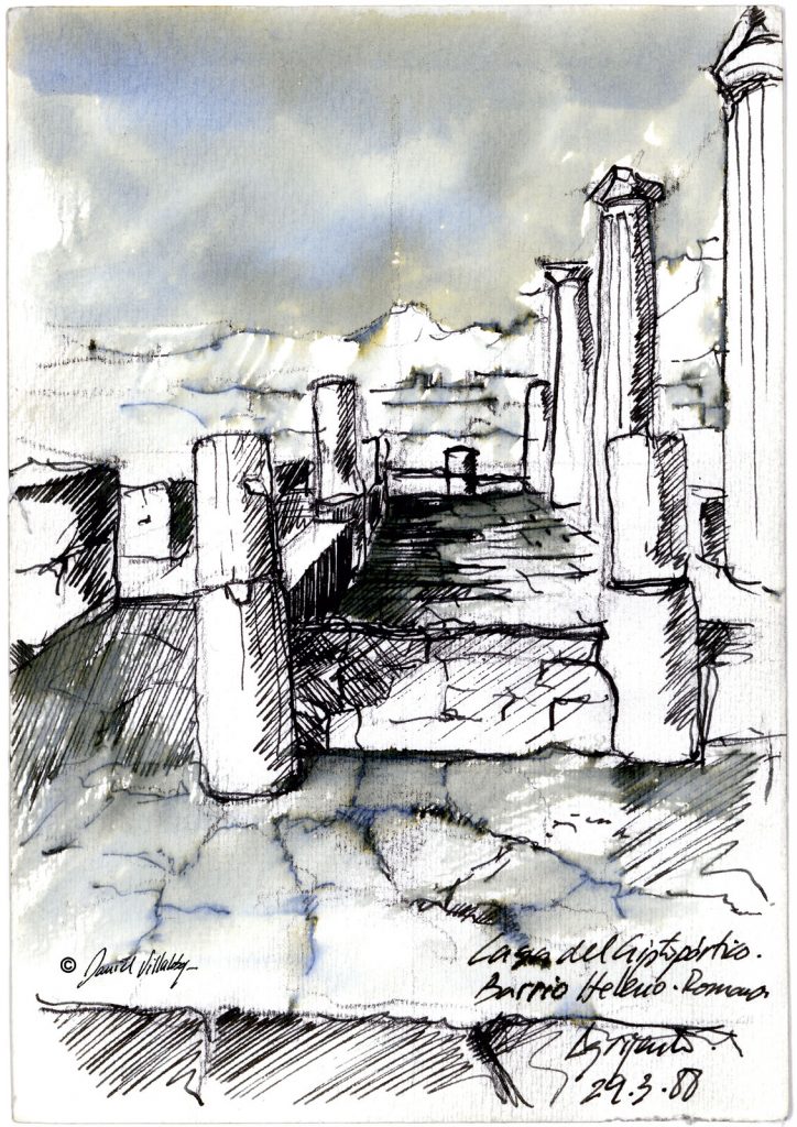 #danielvillalobos #sketch #sketchbook #skechtravel #sicily #agrigento