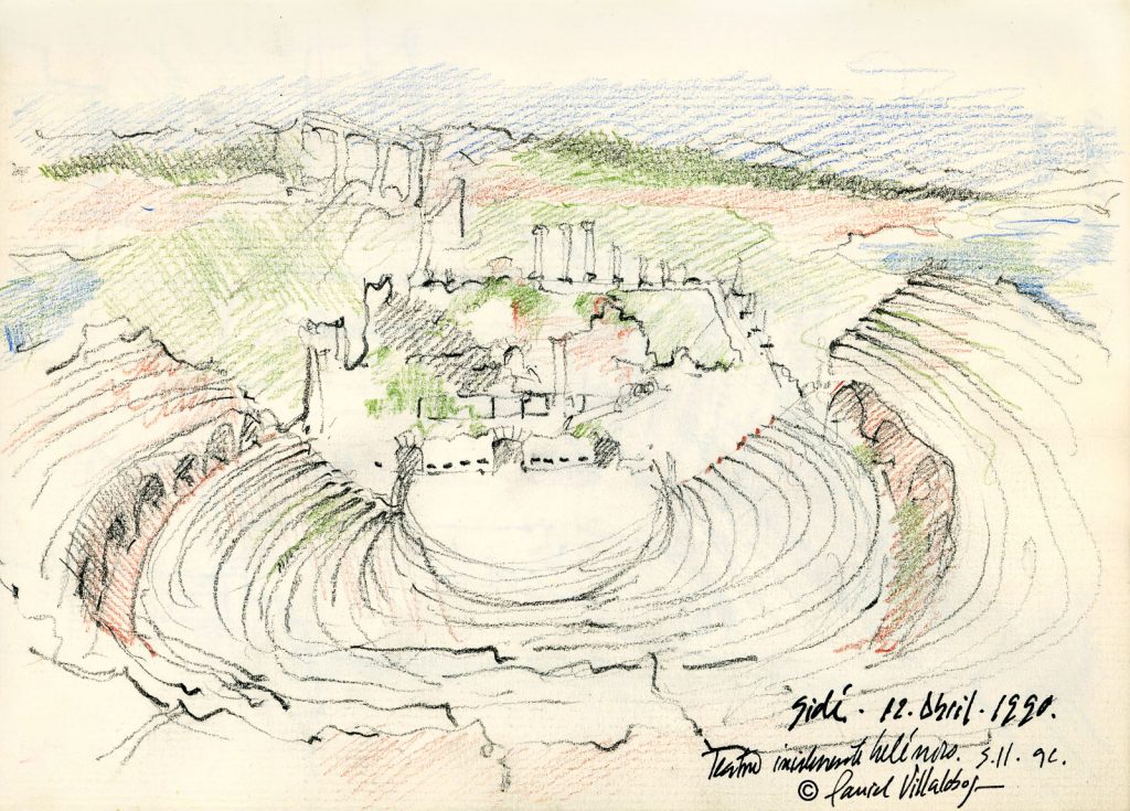 #danielvillalobos #sketch #sketchbook #skechtravel #sidetheater