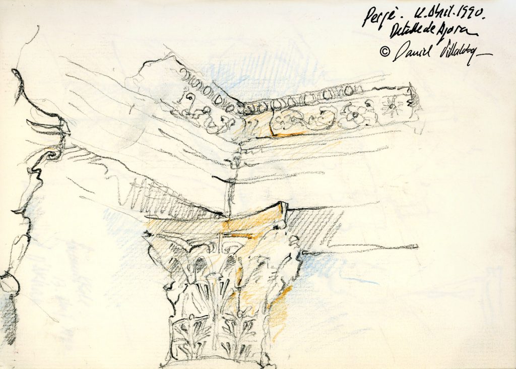 #danielvillalobos #sketch #sketchbook #skechtravel #turkey #perge