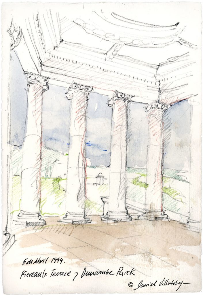 #danielvillalobos #architecture #sketchbook #sketch #england