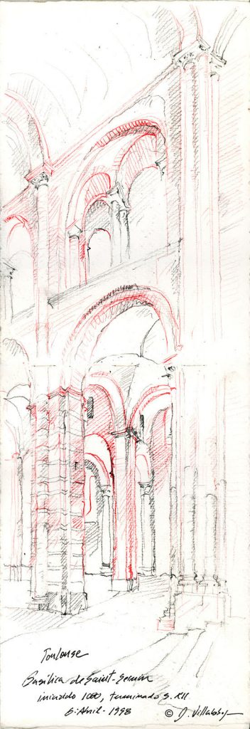 #danielvillalobos #architecture #sketchbook #sketch #france (2)