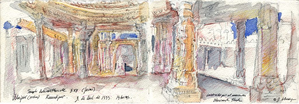 #danielvillalobos #architecture #sketchbook #sketch #india (2)