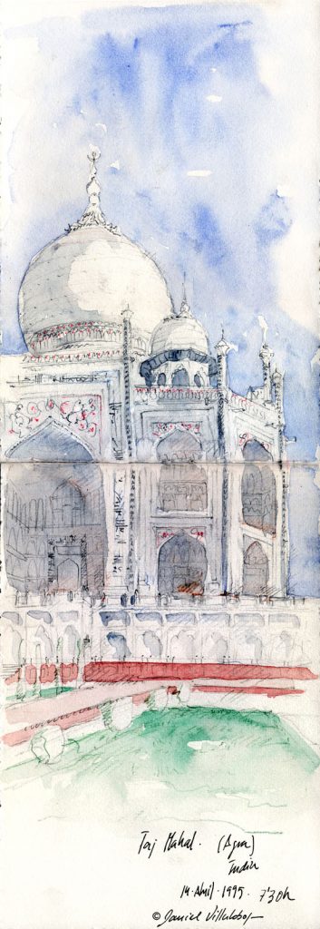 #danielvillalobos #architecture #sketchbook #sketch #india