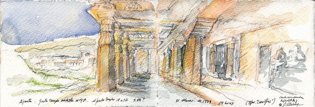 #danielvillalobos #architecture #sketchbook #sketch #india (5)