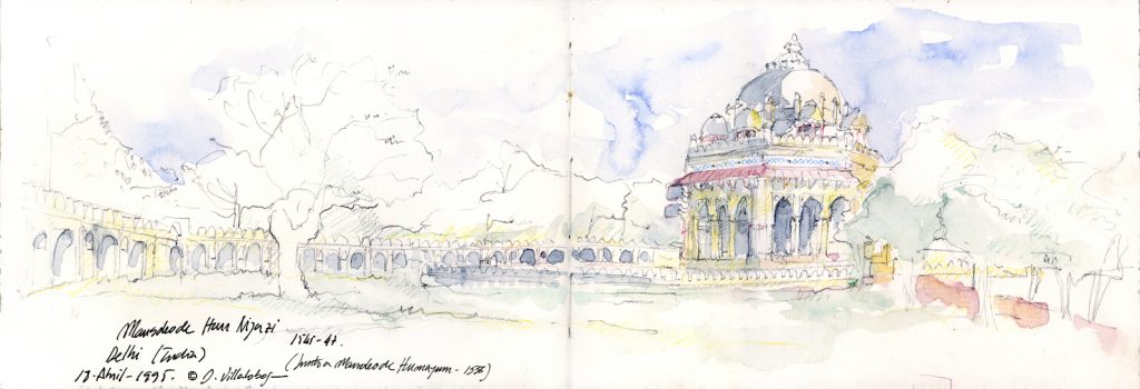 #danielvillalobos #architecture #sketchbook #sketch #india (8)