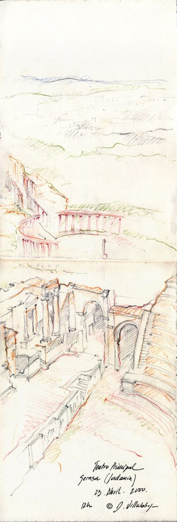 #danielvillalobos #architecture #sketchbook #sketch #jerash (2)