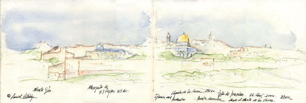 #danielvillalobos #architecture #sketchbook #sketch #jerusalem