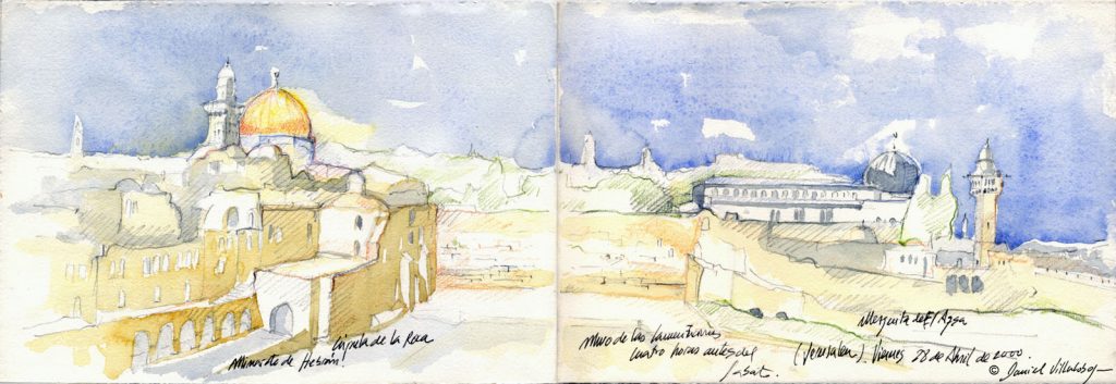 #danielvillalobos #architecture #sketchbook #sketch #jerusalem (4)