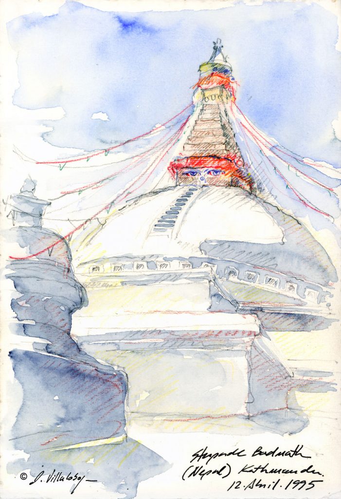 #danielvillalobos #architecture #sketchbook #sketch #nepal (2)