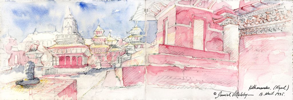 #danielvillalobos #architecture #sketchbook #sketch #nepal (4)