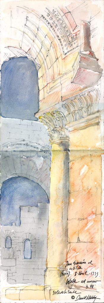 #danielvillalobos #architecture #sketchbook #sketch #sansimeonestilita (2)