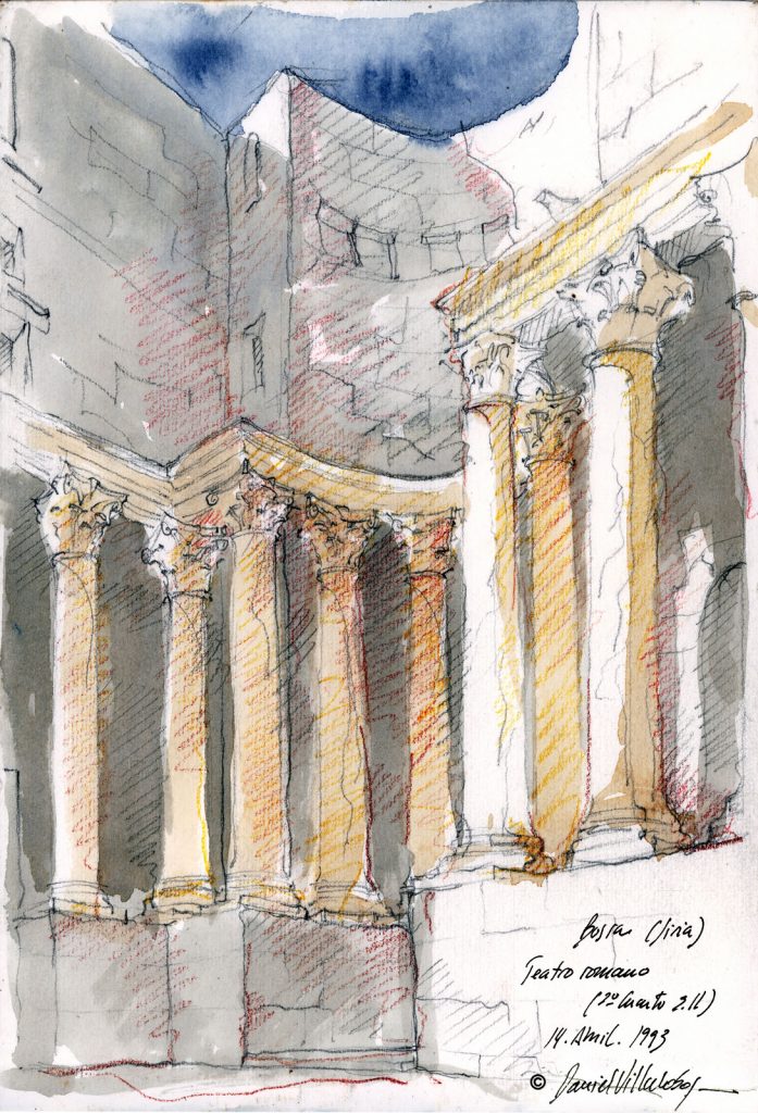 #danielvillalobos #architecture #sketchbook #sketch #syria (6)