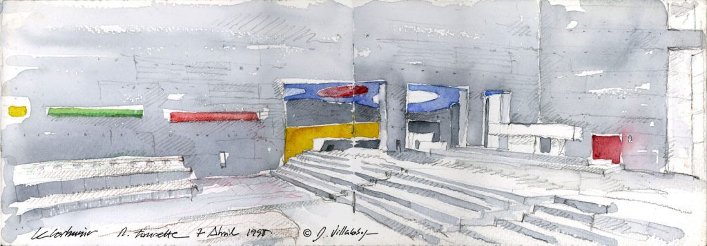 #danielvillalobos #lecorbusier #sketchbook #sketch #france