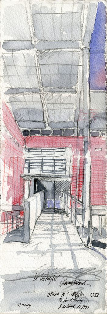 #danielvillalobos #lecorbusier #sketchbook #sketch #india