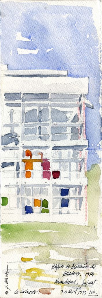 #danielvillalobos #lecorbusier #sketchbook #sketch #india (3)