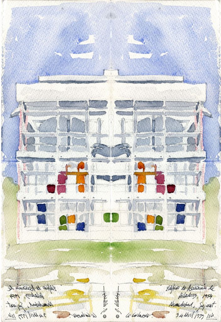 #danielvillalobos #lecorbusier #sketchbook #sketch #india (4)