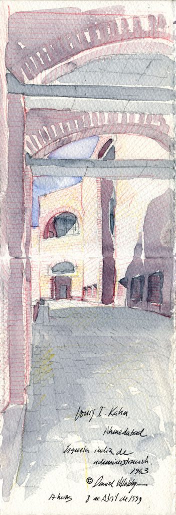 #danielvillalobos #louiskahn #sketchbook #sketch #india